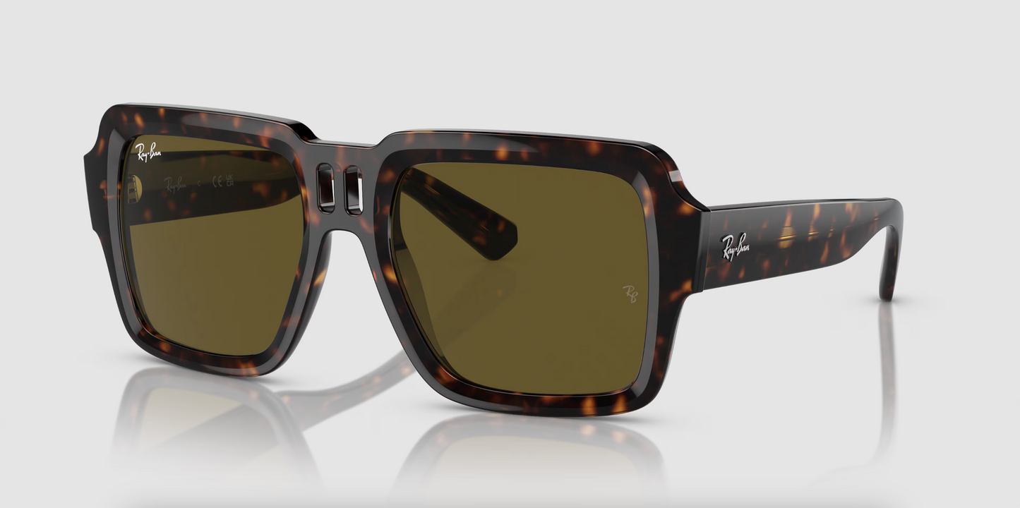 Lentes de sol Ray-Ban Magellan Bio-Based RB4408 - Havana - Marrón Oscuro