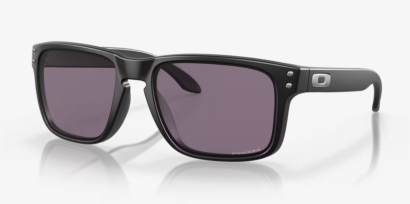 Lentes de sol Oakley Holbrook OO9102 - Negro Mate - Prizm Grey