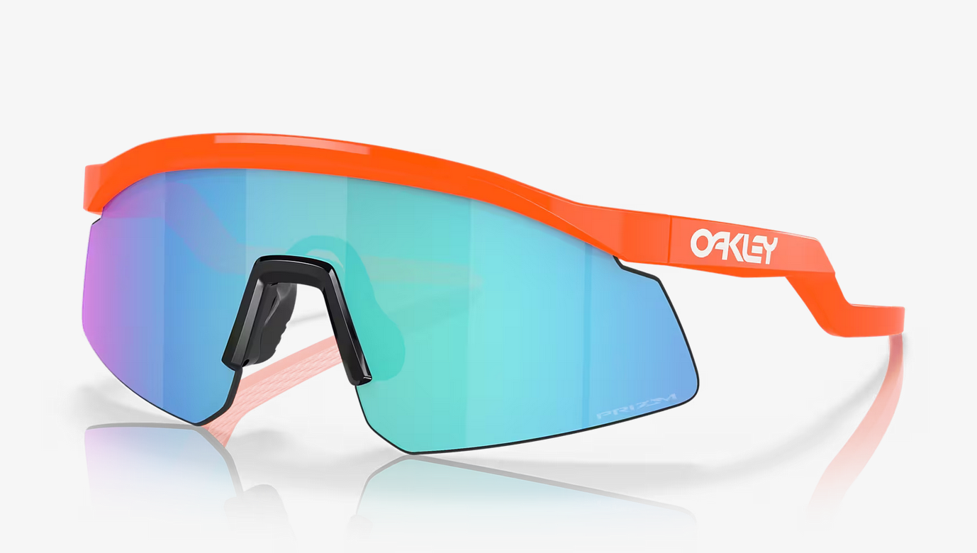 Lentes de sol Oakley Hydra OO9229 - Naranja Neón - Prizm Sapphire