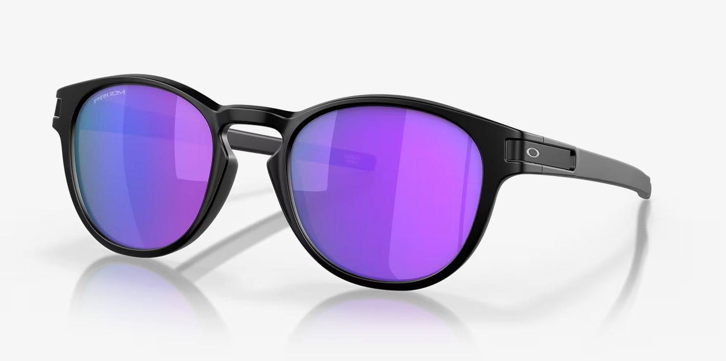 Lentes de sol Oakley Latch 009265 - Negro Mate - Prizm Violet
