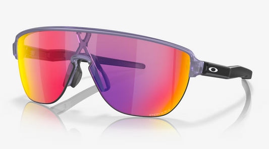 Lentes de sol Oakley Corridor OO9248 - Lila Mate Transparente - Prizm Road