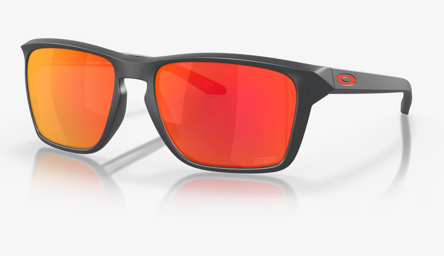 Lentes de sol Oakley Sylas Marc Marquez Collection OO9448 - Carbono Mate - Prizm Ruby