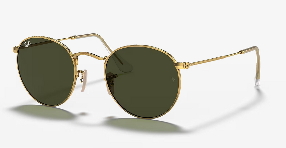 Lentes de sol Ray-Ban Round Metal RB3447 S - Dorado - Verde