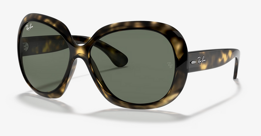 Lentes de sol Ray-Ban Jackie Ohh II RB4098 L - Havana Claro - Verde Classic