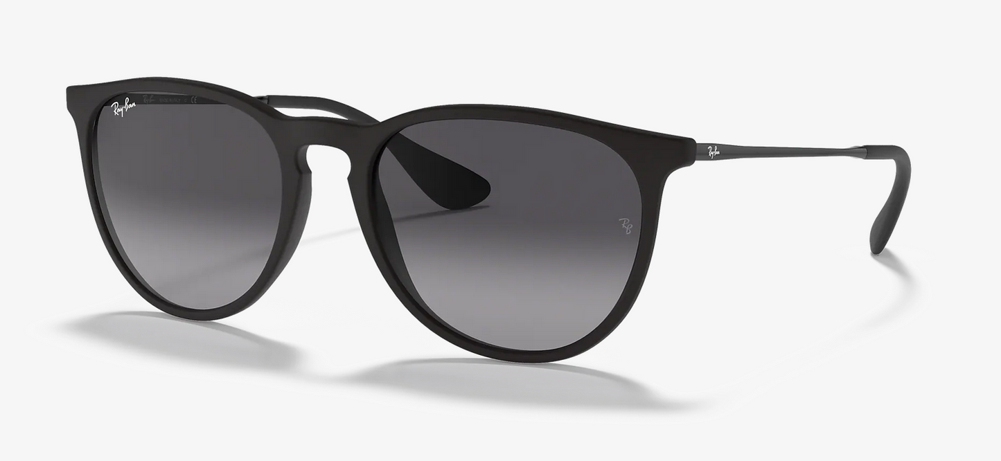 Lentes de sol Ray-Ban Erika Classic RB4171 M - Negro - Gris Degradé