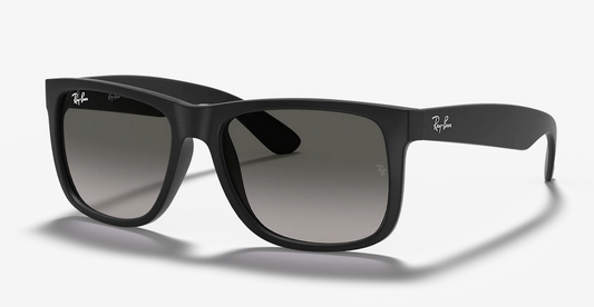 Lentes de sol Ray-Ban Justin Classic RB4165 M - Negro - Gris Obscuro