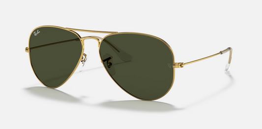Lentes de sol Ray-Ban Aviator Classic RB3025 L - Dorado - Verde L