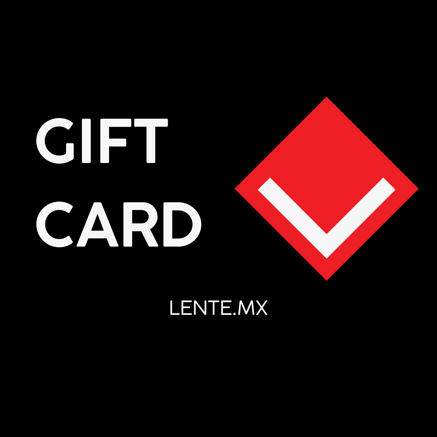 LENTE GIFT CARD