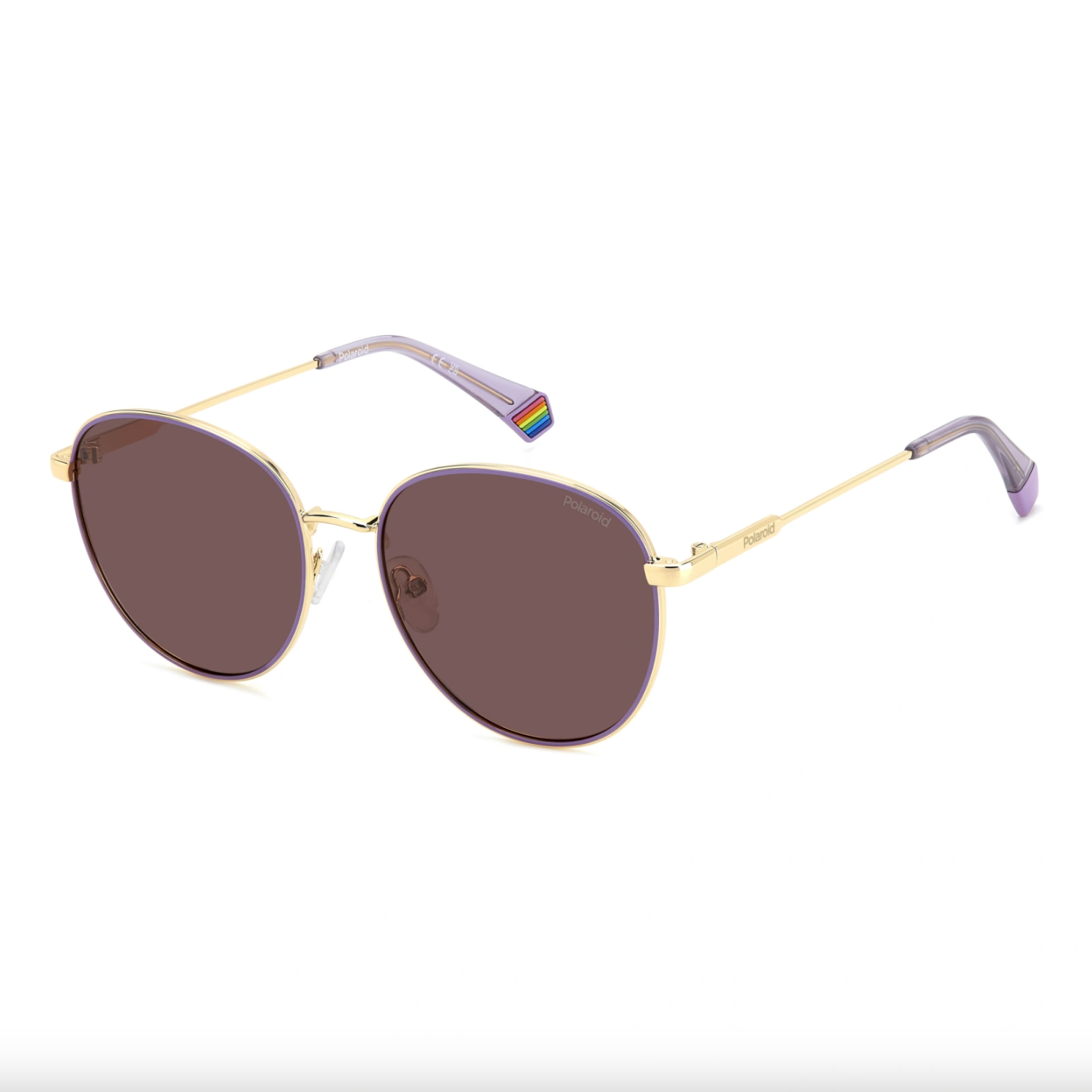 Lentes de sol Polaroid PLD 6215/S/X - gold-violet-violet-polarized