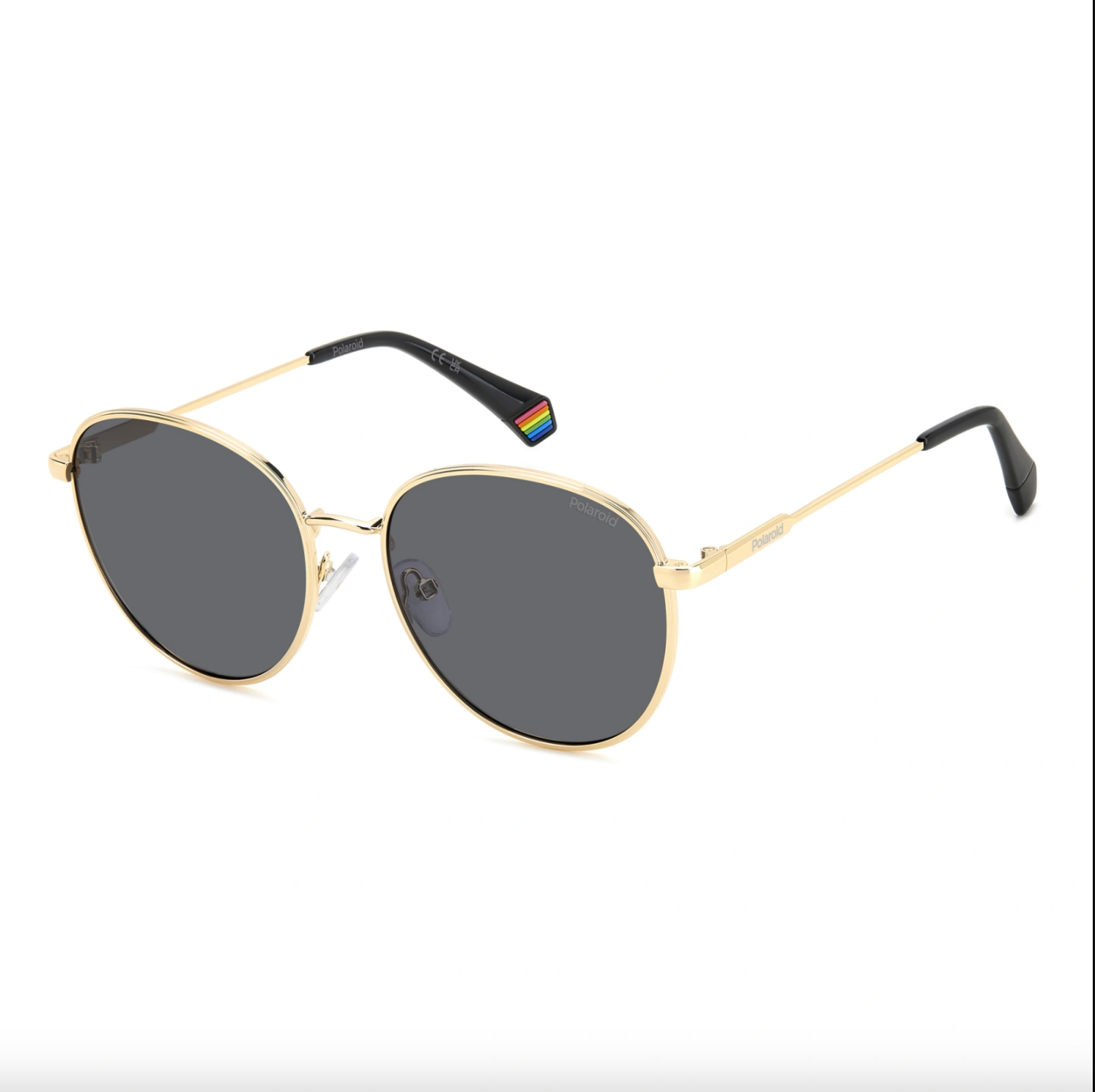 Lentes de sol Polaroid PLD 6215/S/X - gold-grey-grey-polarized-1