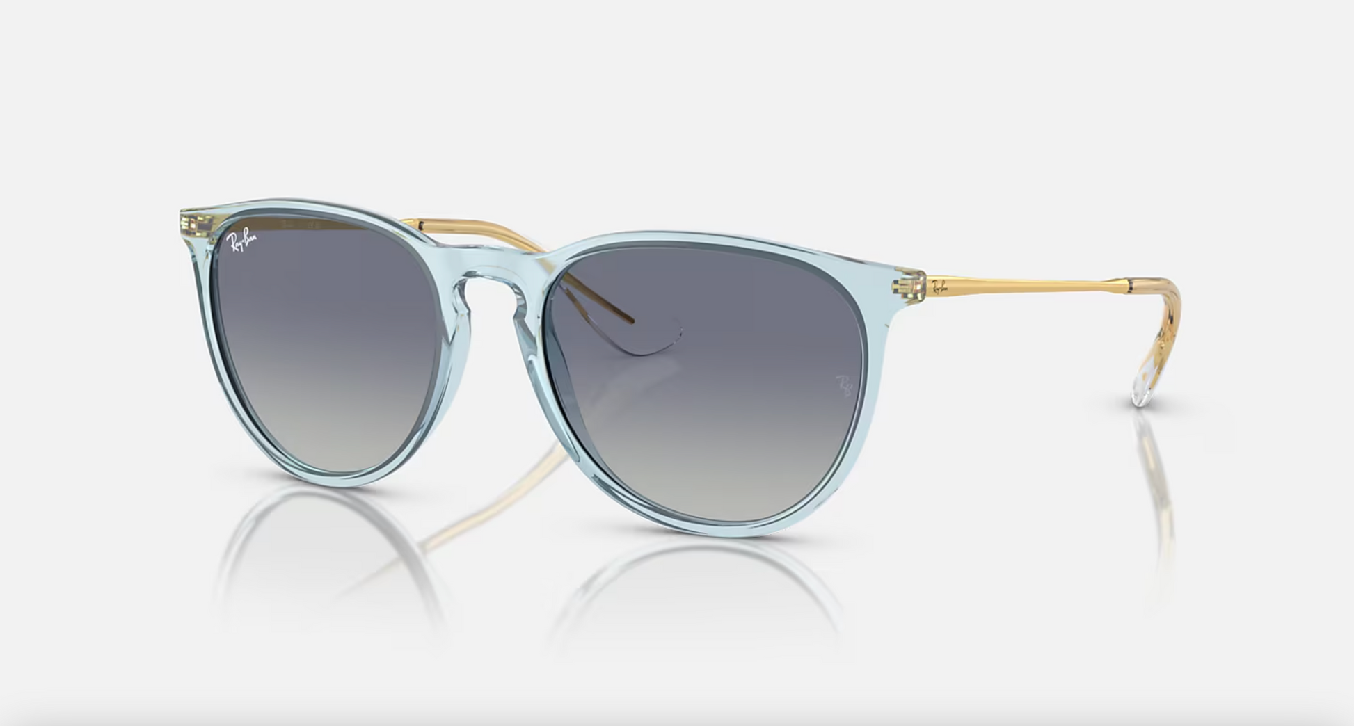 Lentes de sol Ray-Ban Erika Classic RB4171 - transparent-light-blue-gray-gradient-blue