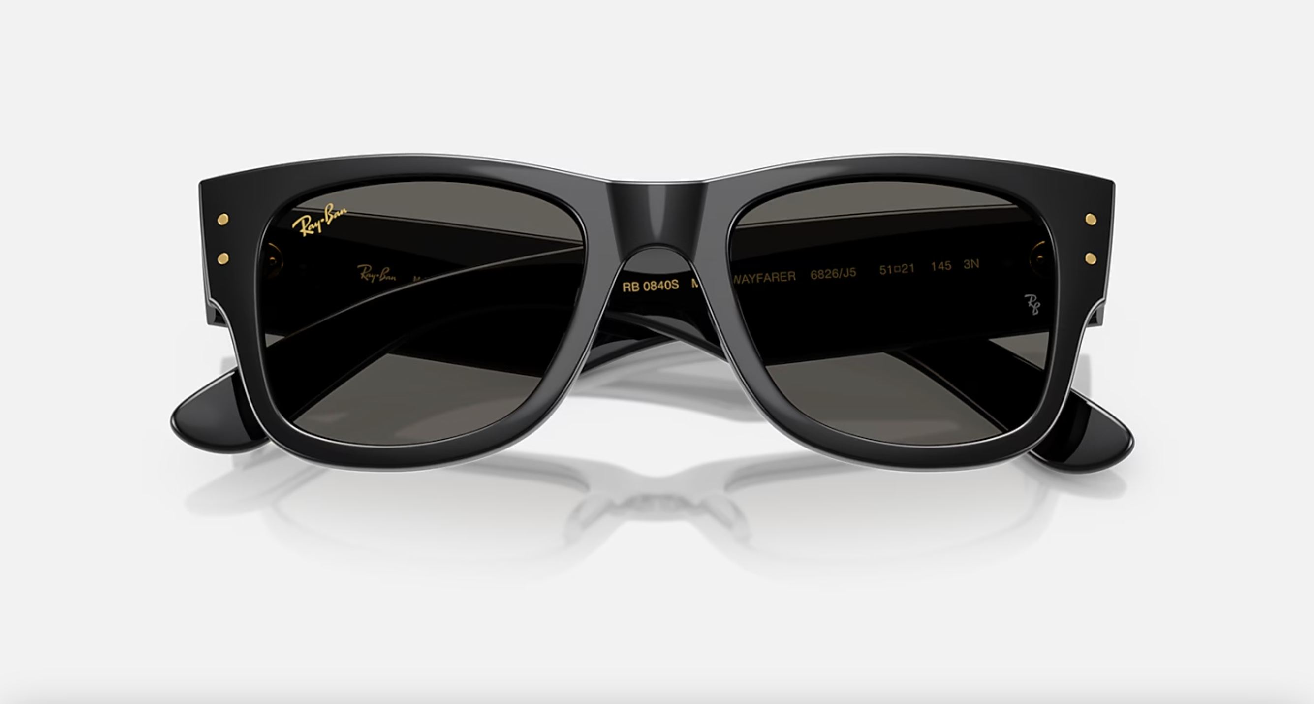 Mega Wayfarer Blacked Out Collection RB0840S