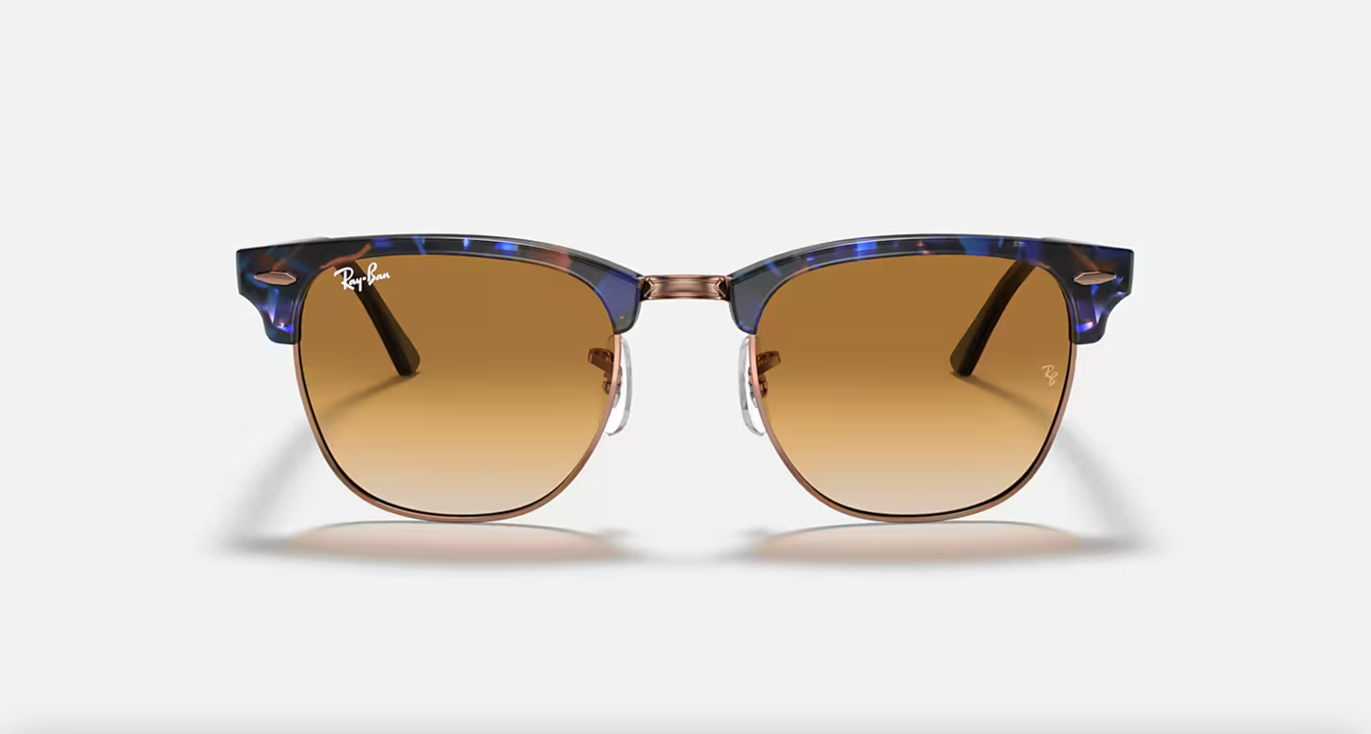Clubmaster Fleck RB3016