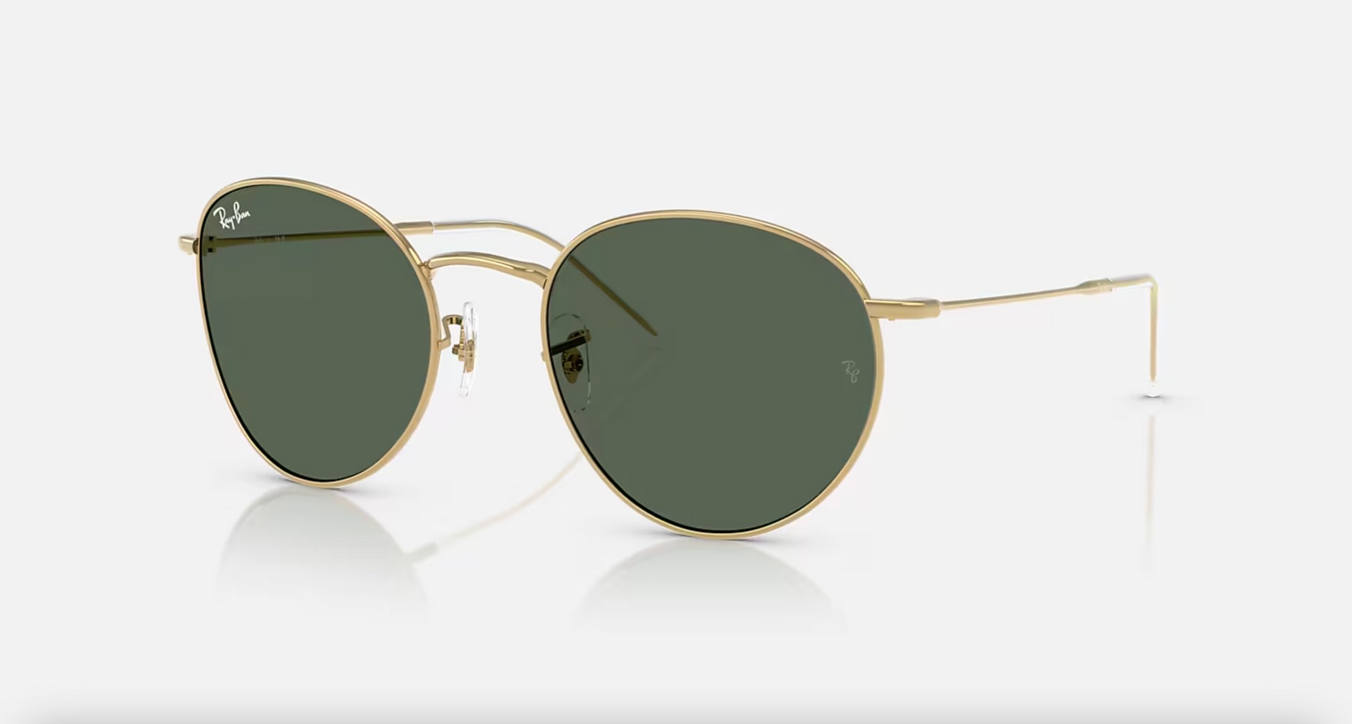 Lentes de sol Ray-Ban Round Reverse RBR0103S - arista-dark-green