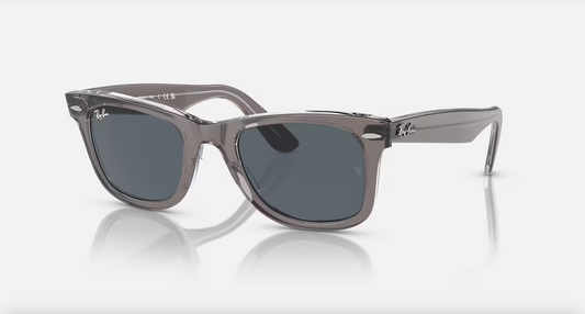 Lentes de sol Ray-Ban Original Wayfarer Classic RB2140 - grey-on-transparent-blue