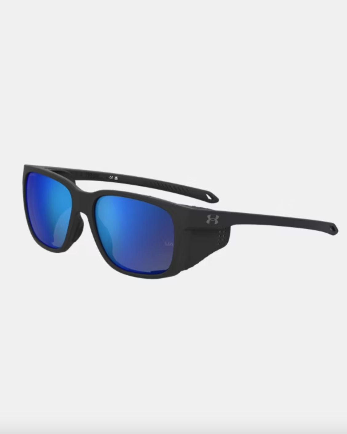Lentes de sol Under Armour UA Glacial Polarized - matte-black-grey-blue-mirror-silver-polarized